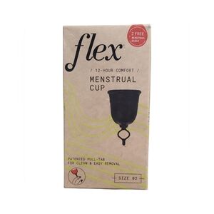 Flex Menstrual Cup Size 02 (2 Discs Included)